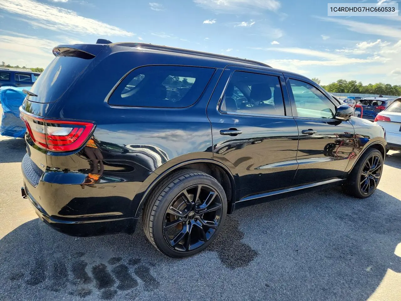 2017 DODGE DURANGO VIN 1C4RDHDG7HC660533 — фото 3