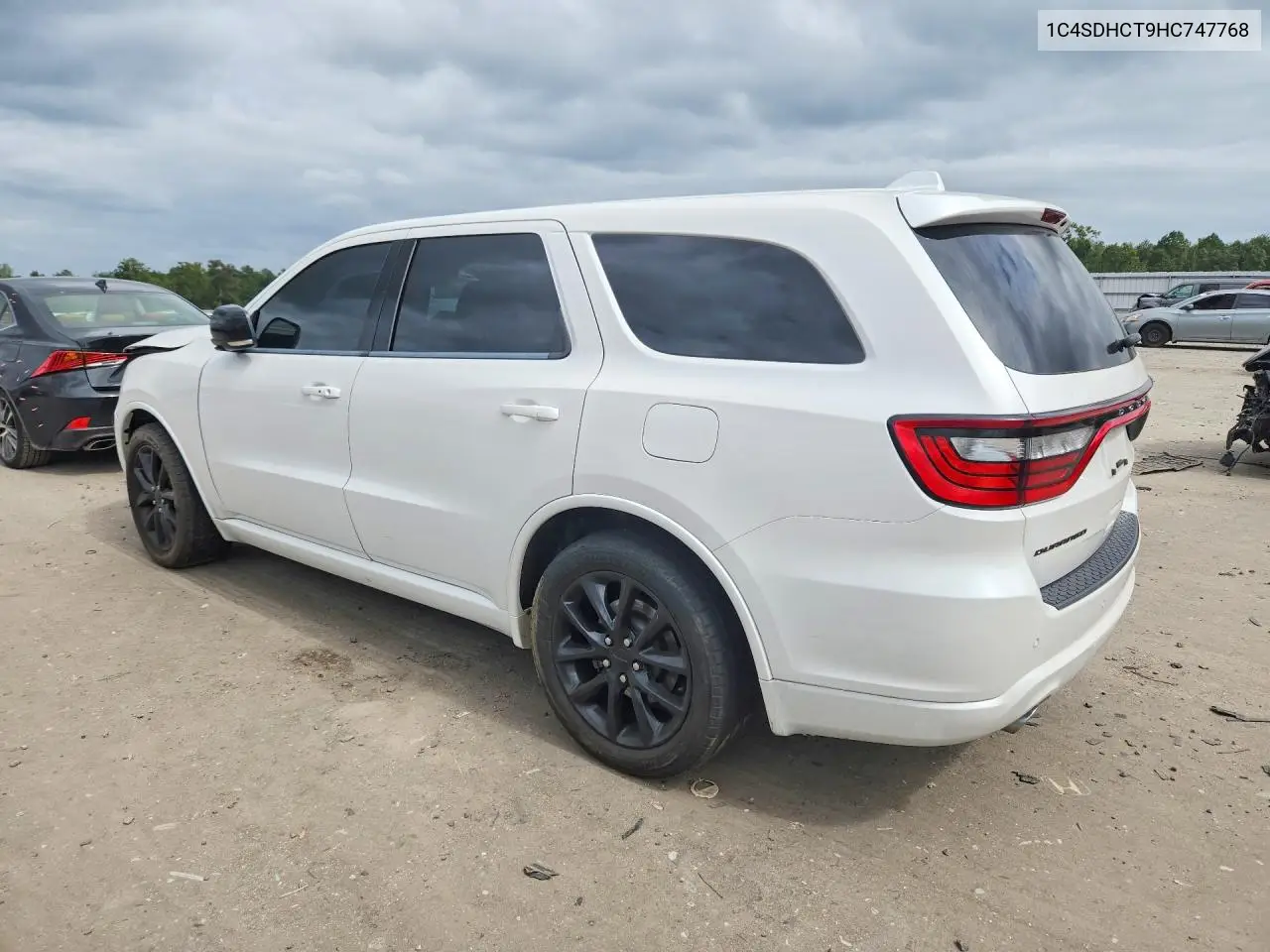 2017 DODGE DURANGO VIN 1C4SDHCT9HC747768 — фото 2