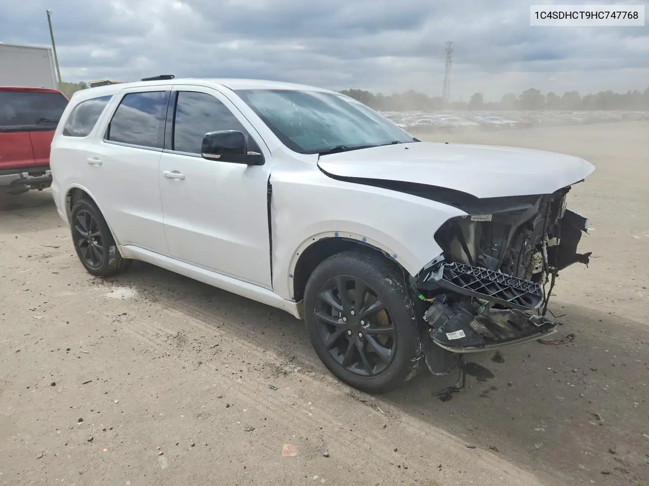 2017 DODGE DURANGO VIN 1C4SDHCT9HC747768 — фото 4