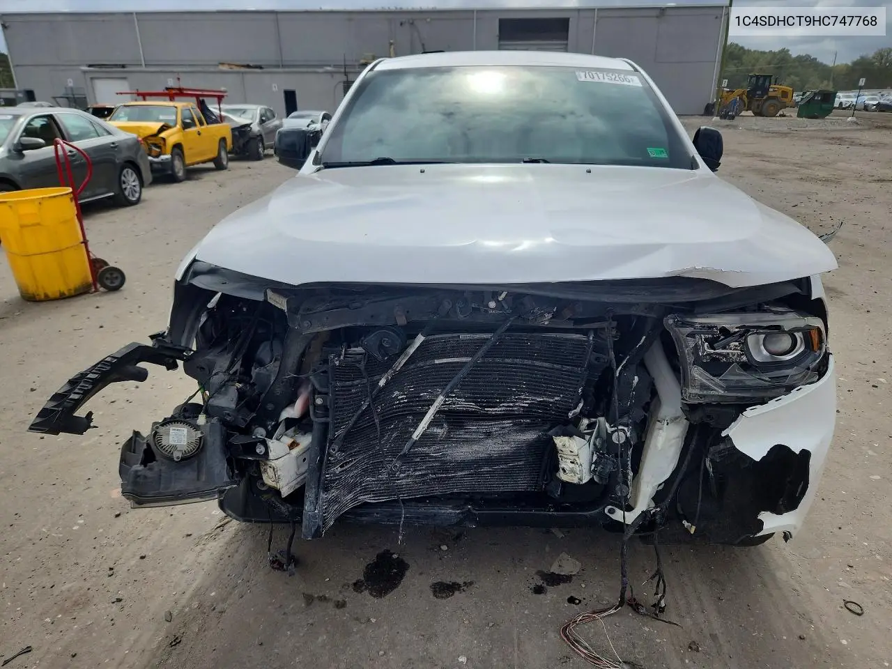 2017 DODGE DURANGO VIN 1C4SDHCT9HC747768 — фото 5