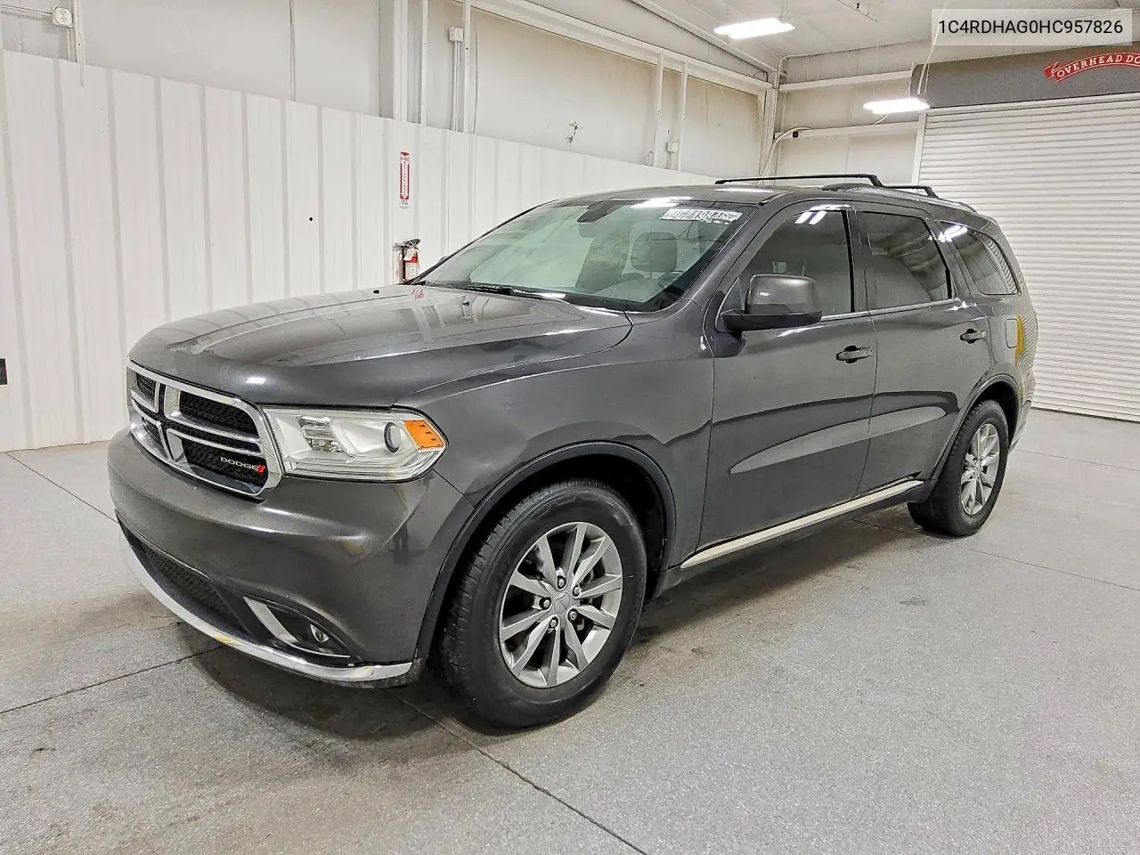 DODGE DURANGO 2017, VIN 1C4RDHAG0HC957826