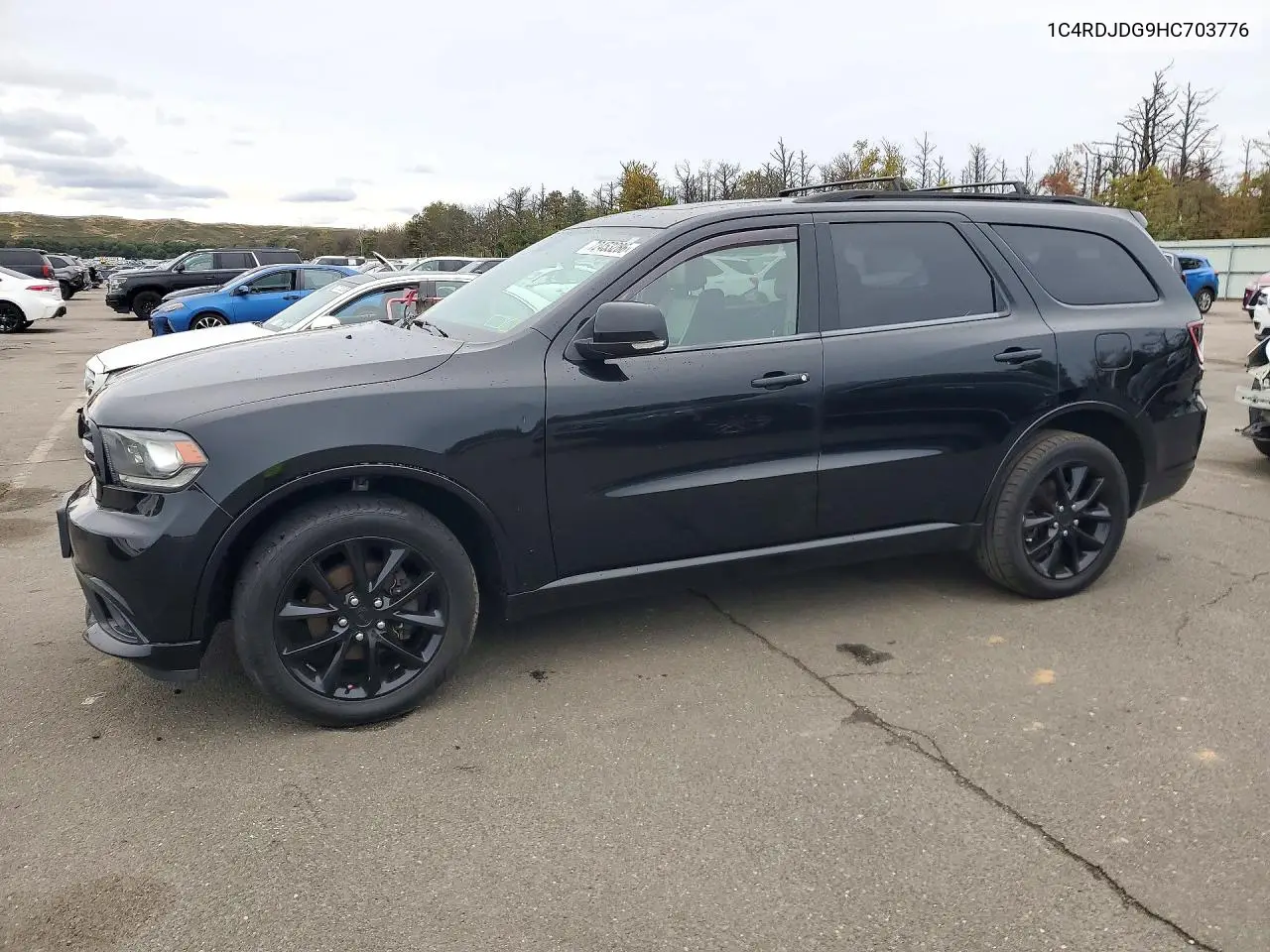 DODGE DURANGO 2017, VIN 1C4RDJDG9HC703776