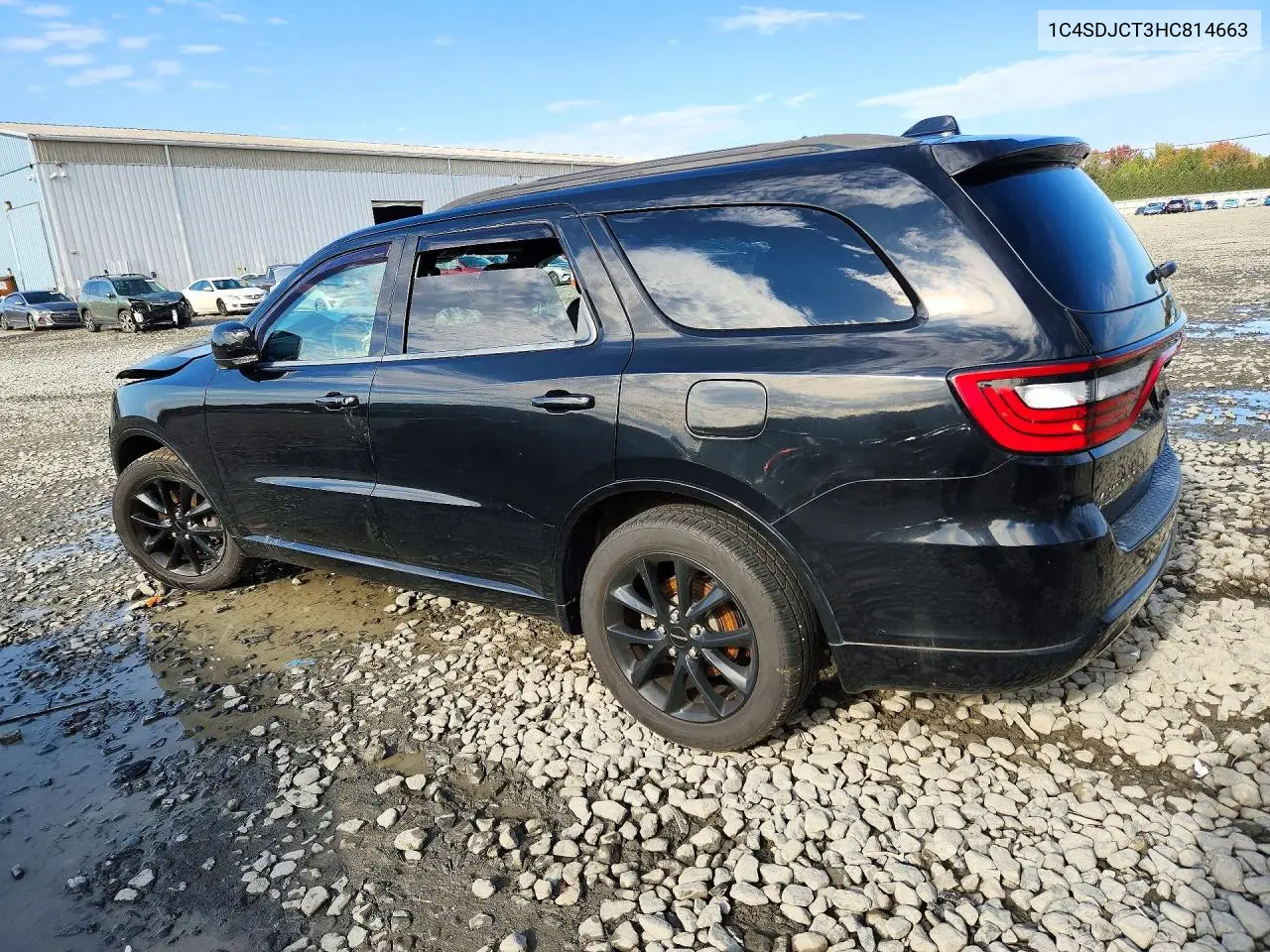 2017 DODGE DURANGO VIN 1C4SDJCT3HC814663 — фото 2