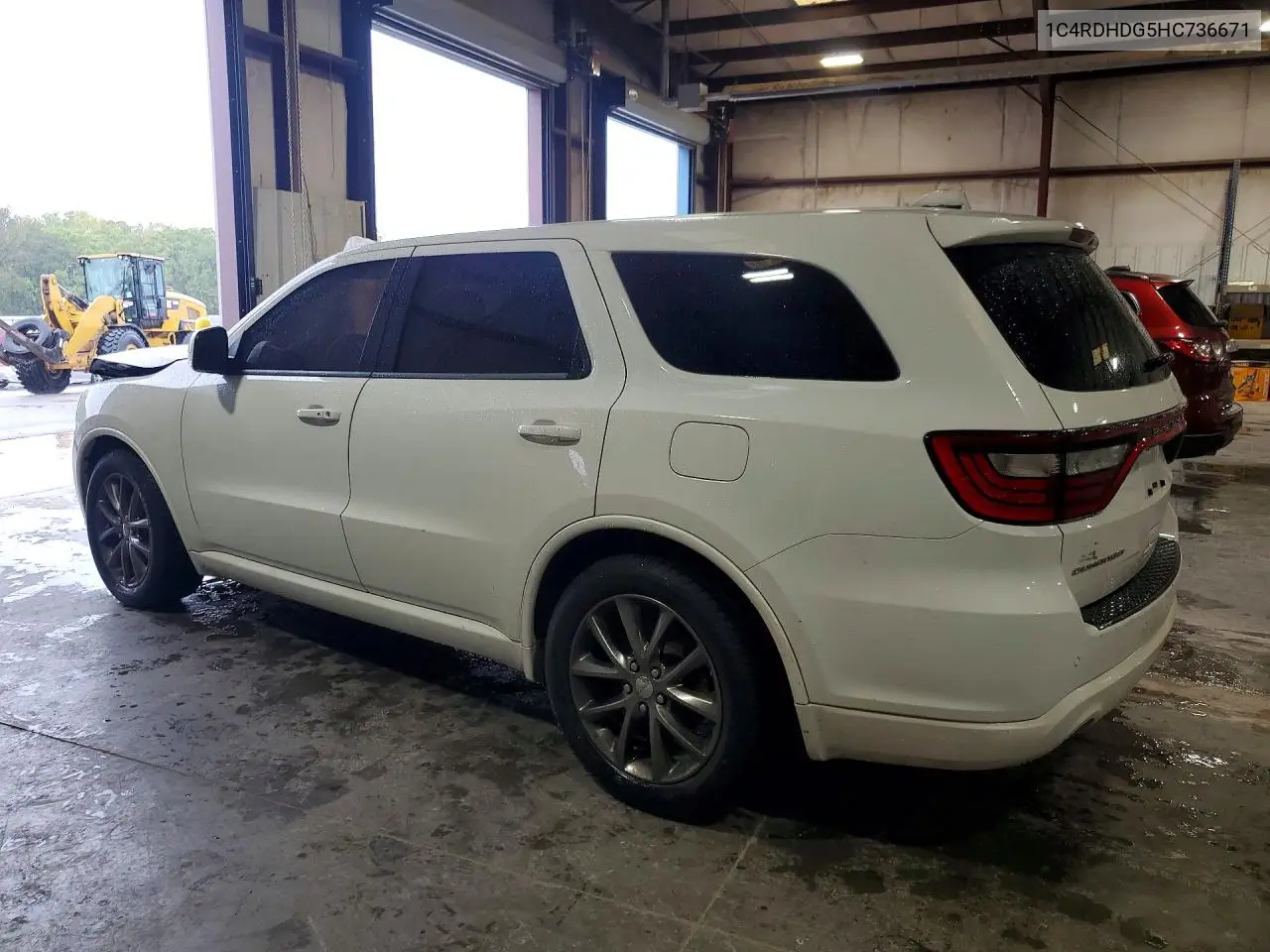 2017 DODGE DURANGO VIN 1C4RDHDG5HC736671 — фото 2