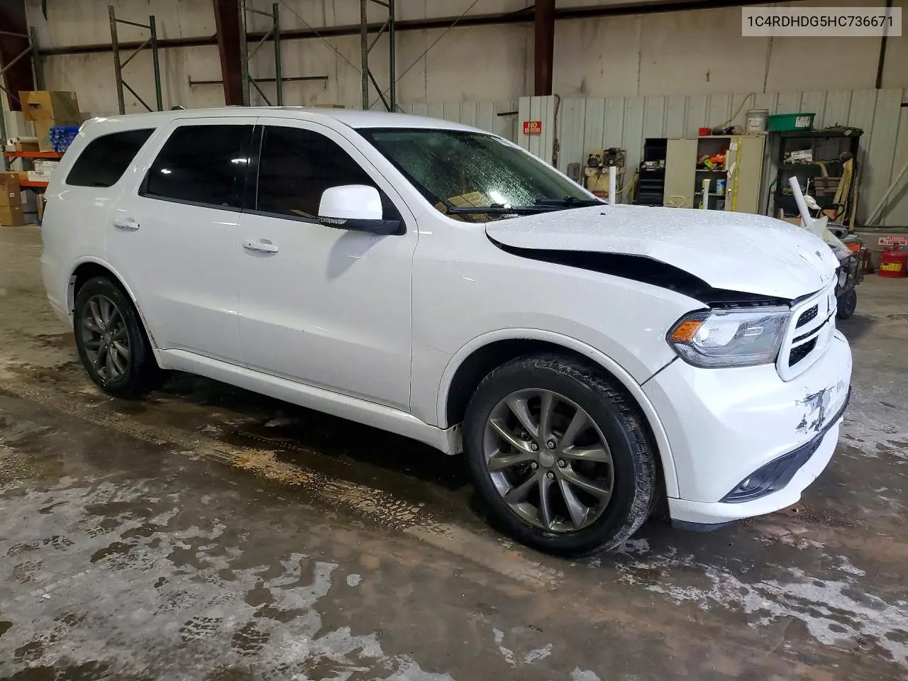 2017 DODGE DURANGO VIN 1C4RDHDG5HC736671 — фото 4