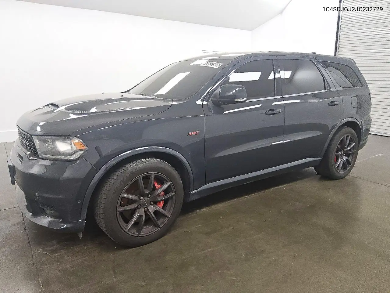 DODGE DURANGO 2018, VIN 1C4SDJGJ2JC232729