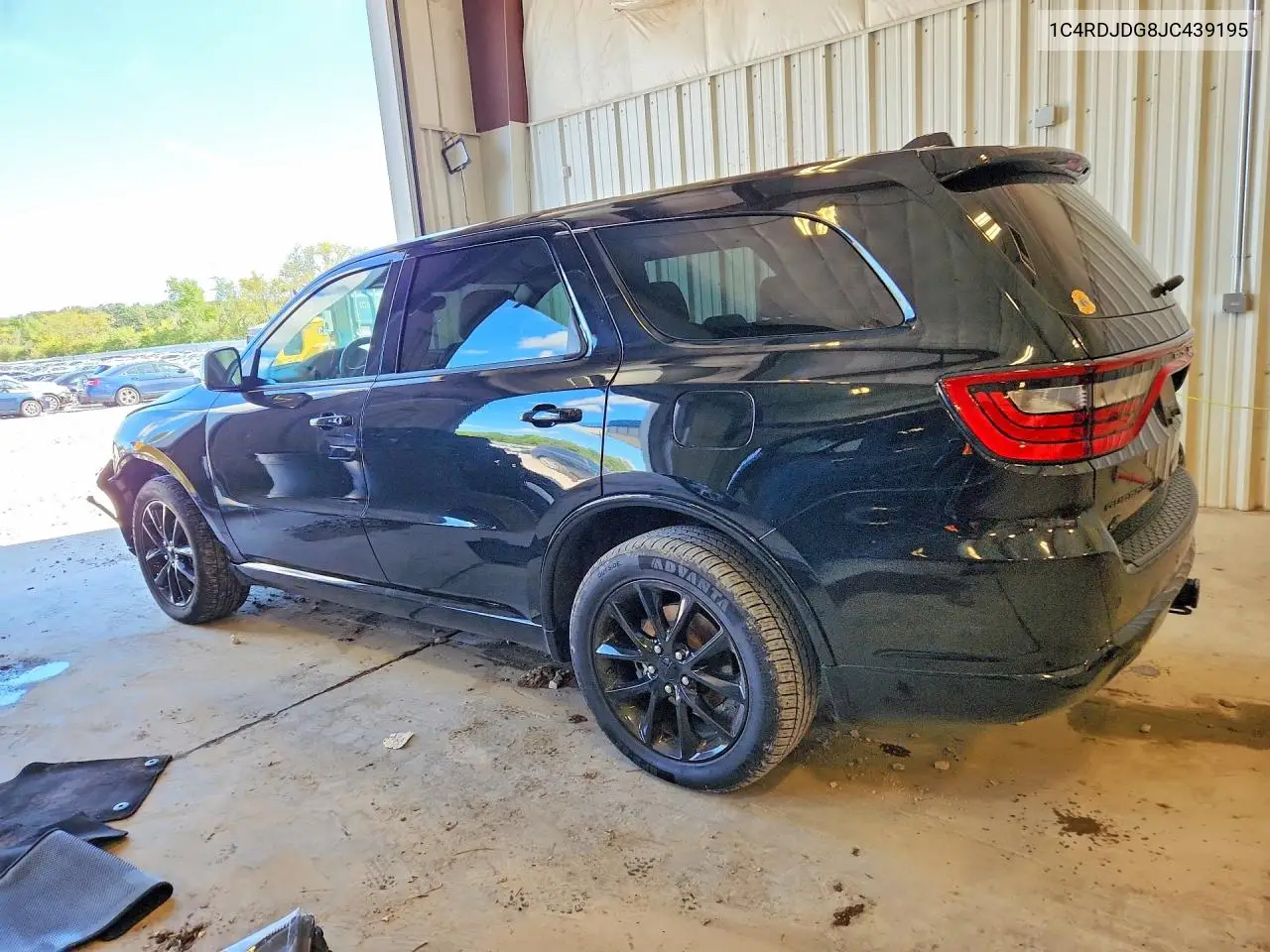2018 DODGE DURANGO VIN 1C4RDJDG8JC439195 — фото 2