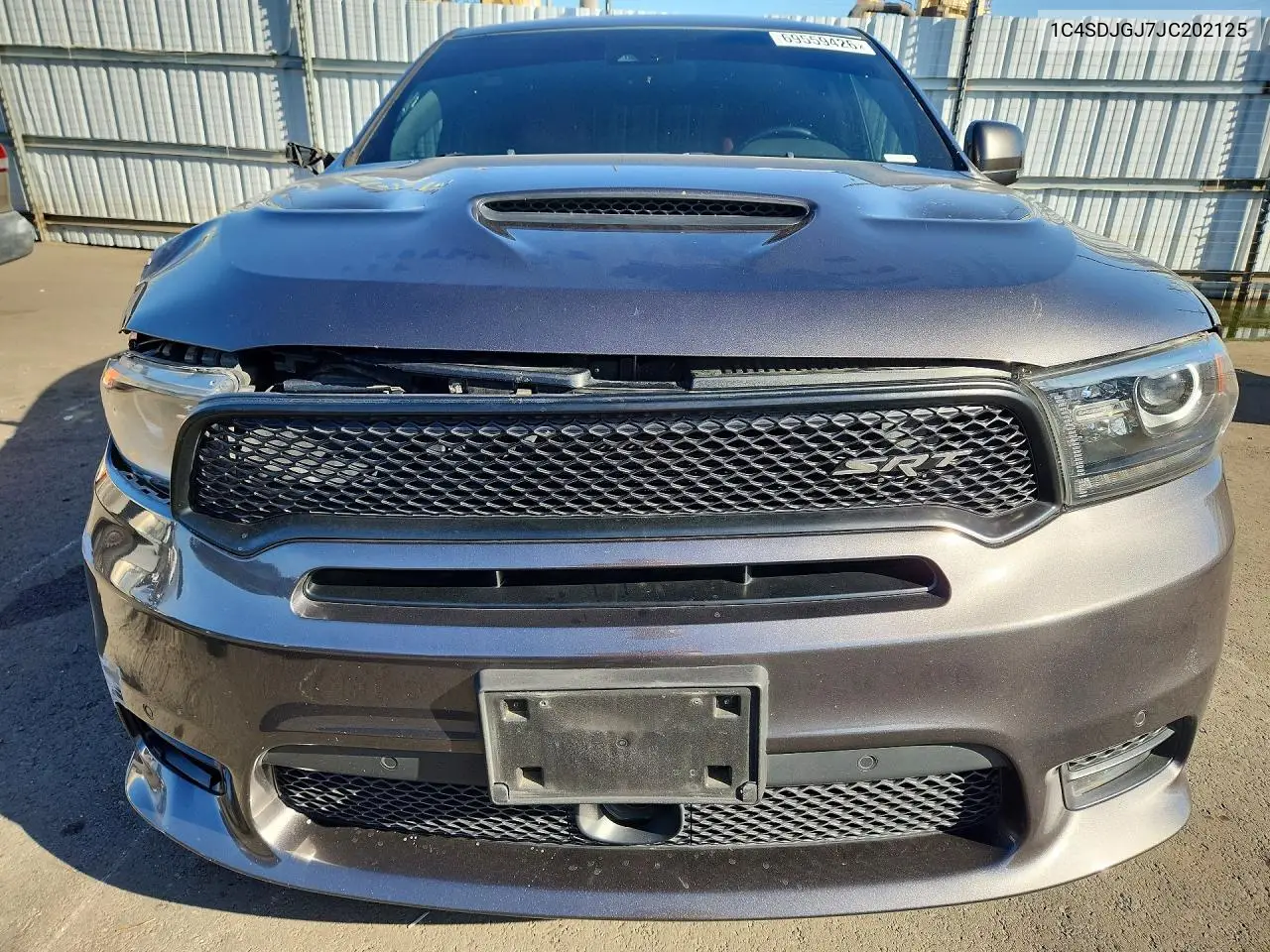 2018 DODGE DURANGO VIN 1C4SDJGJ7JC202125 — фото 5