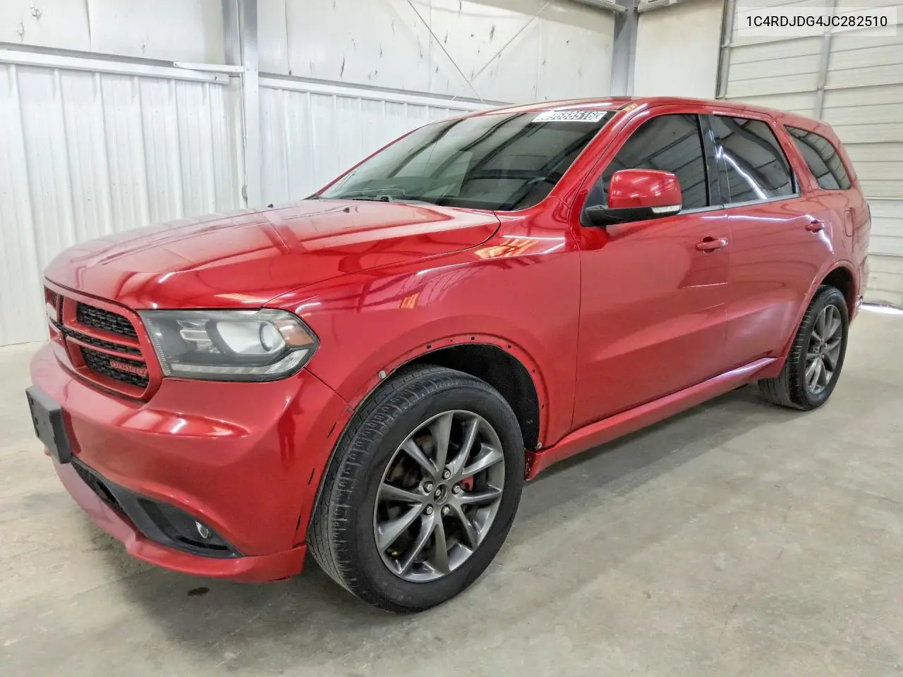 DODGE DURANGO 2018, VIN 1C4RDJDG4JC282510