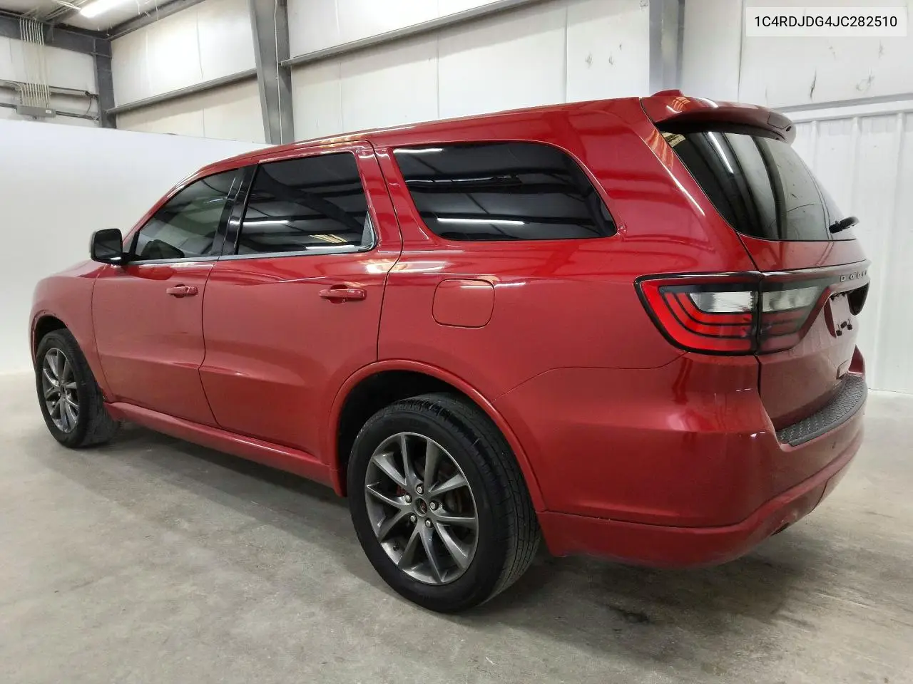 2018 DODGE DURANGO VIN 1C4RDJDG4JC282510 — фото 2