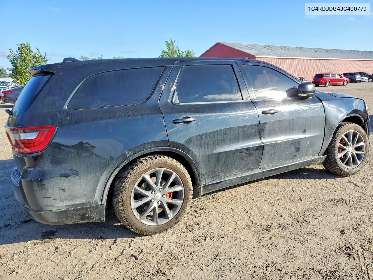 2018 DODGE DURANGO VIN 1C4RDJDG4JC400779 — фото 3