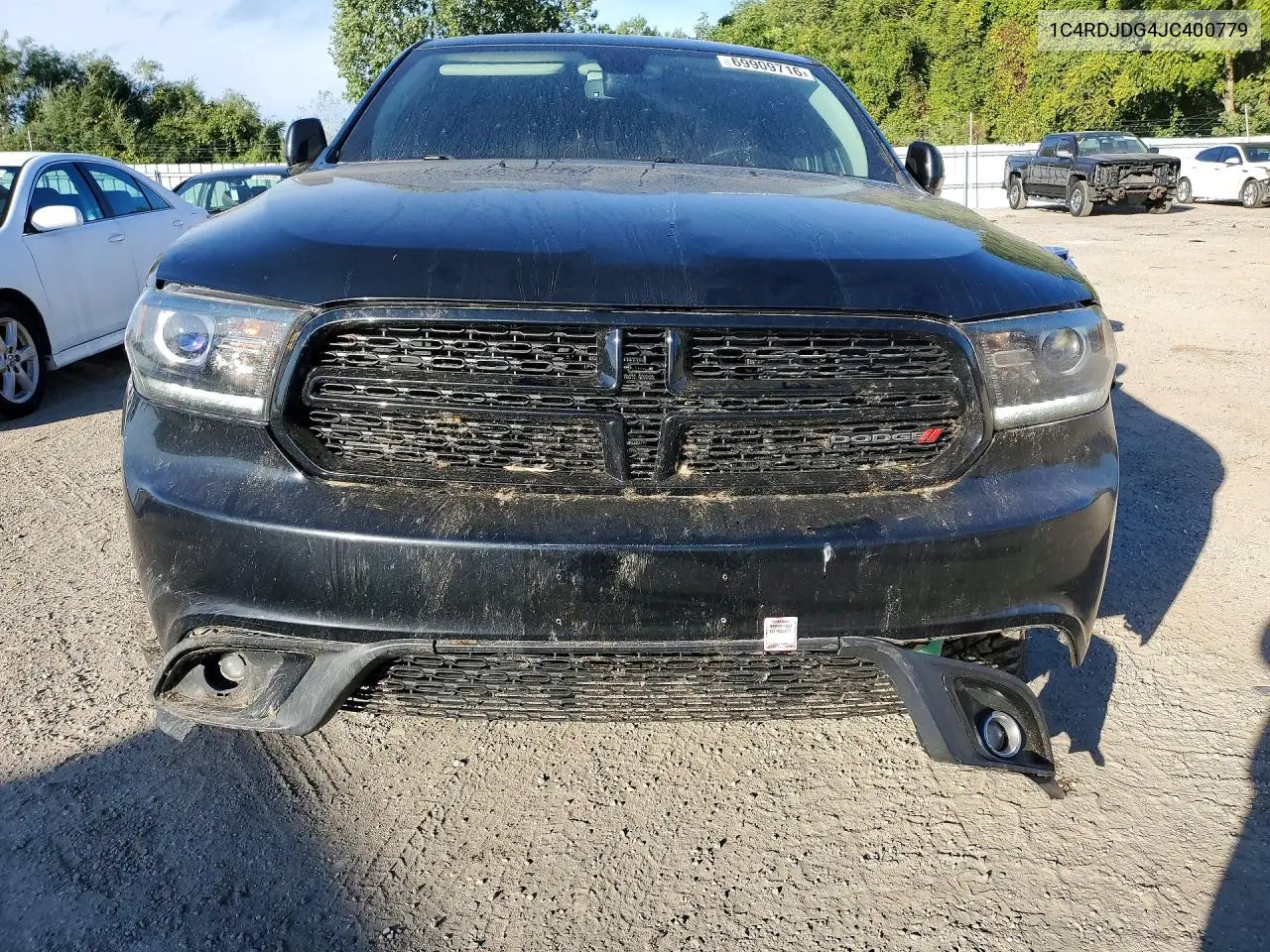 2018 DODGE DURANGO VIN 1C4RDJDG4JC400779 — фото 5