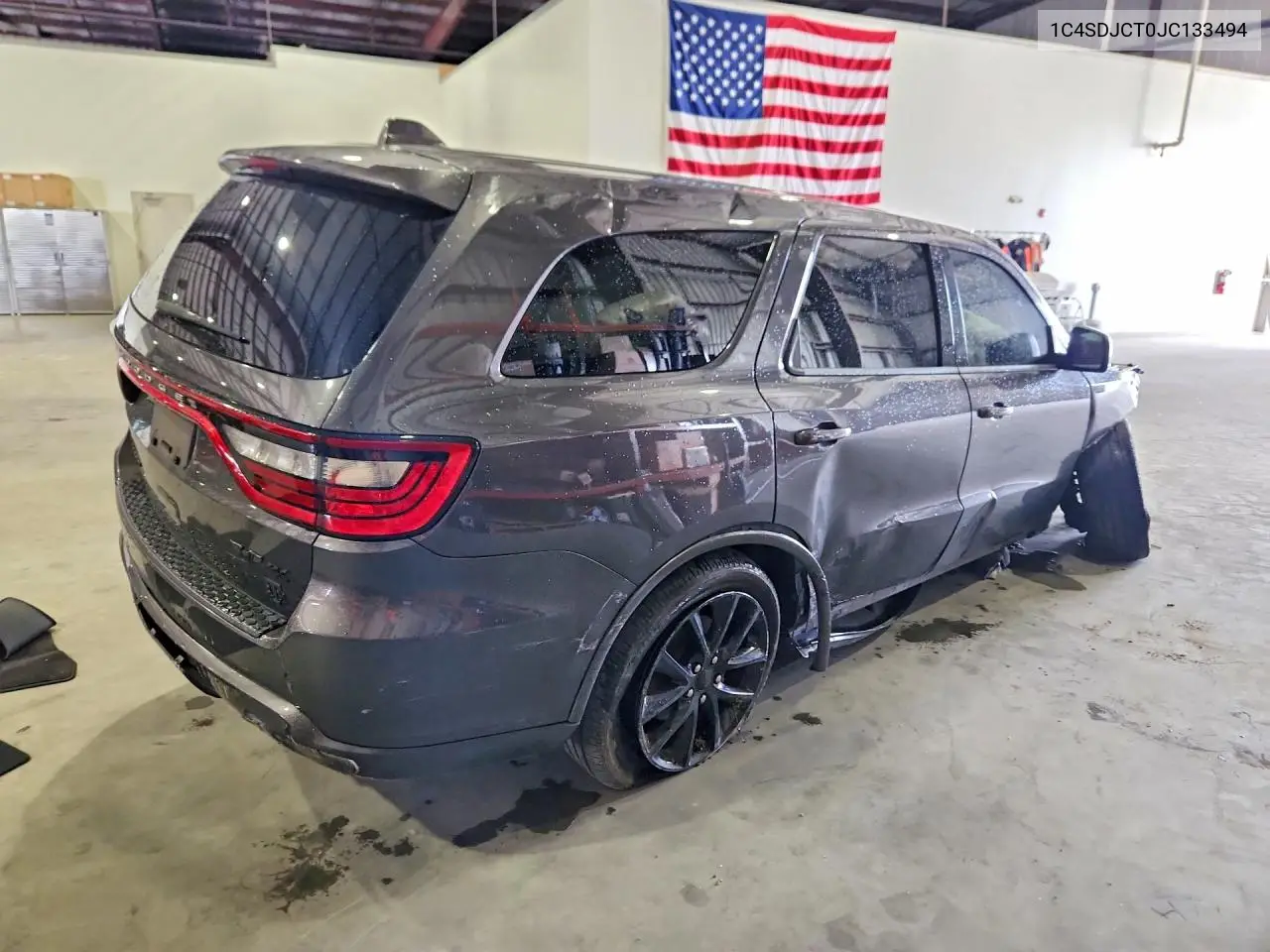 2018 DODGE DURANGO VIN 1C4SDJCT0JC133494 — фото 3