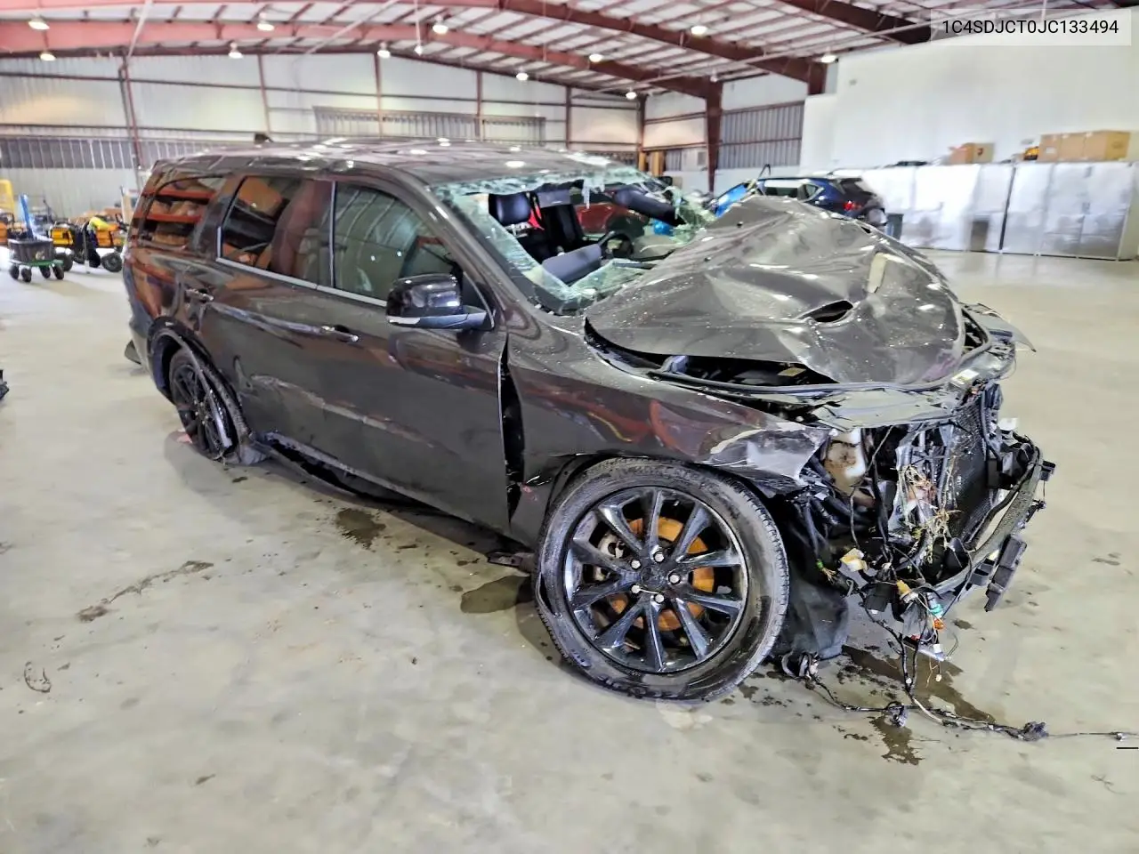 2018 DODGE DURANGO VIN 1C4SDJCT0JC133494 — фото 4