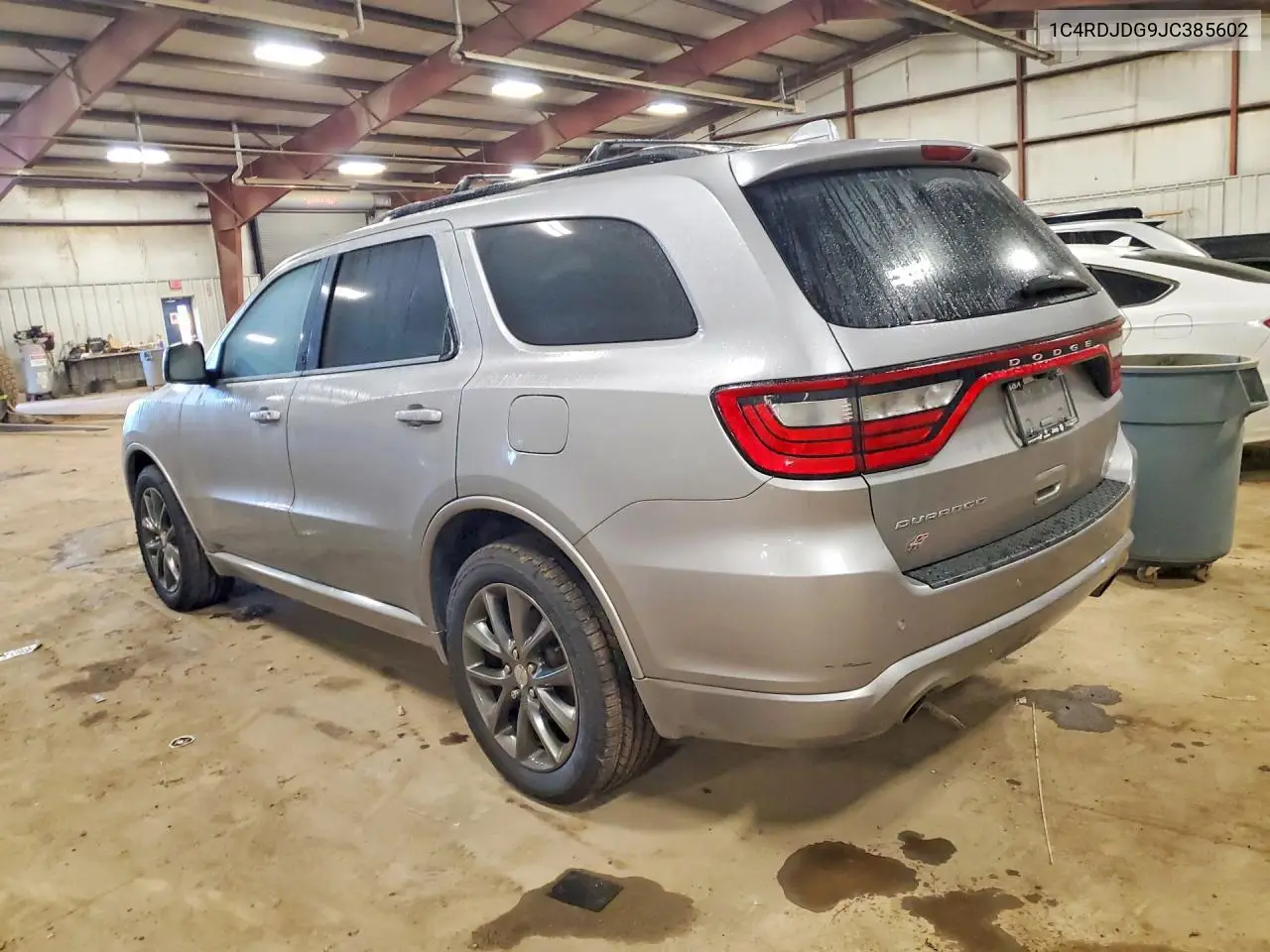 2018 DODGE DURANGO VIN 1C4RDJDG9JC385602 — фото 2