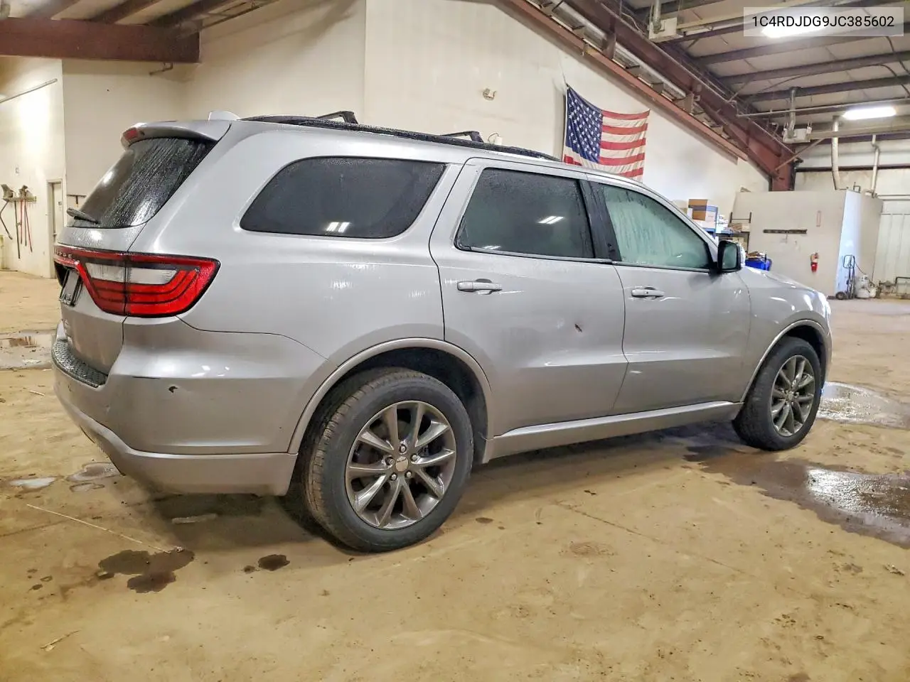 2018 DODGE DURANGO VIN 1C4RDJDG9JC385602 — фото 3