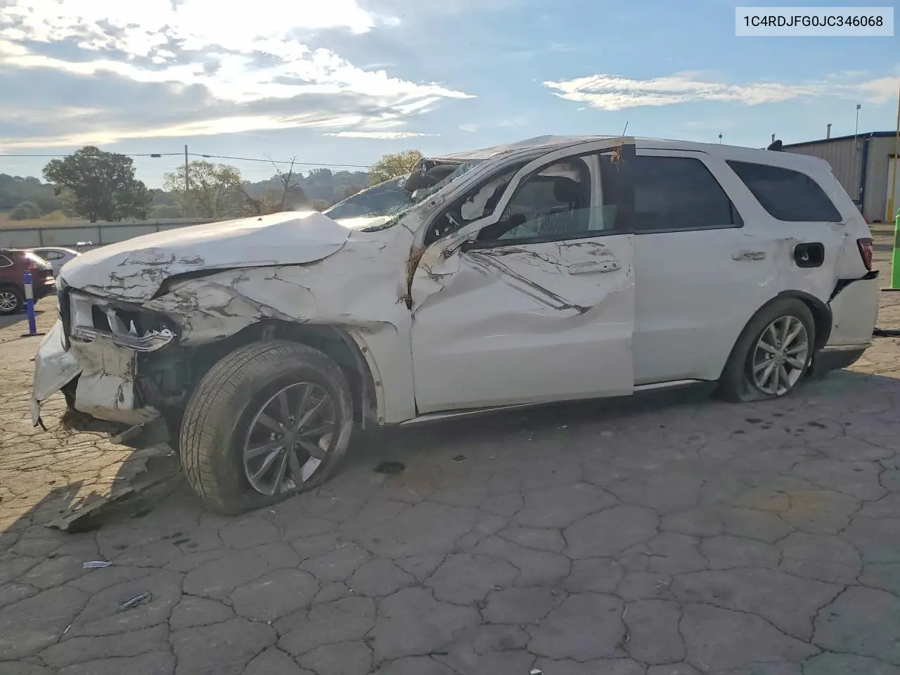 DODGE DURANGO 2018, VIN 1C4RDJFG0JC346068