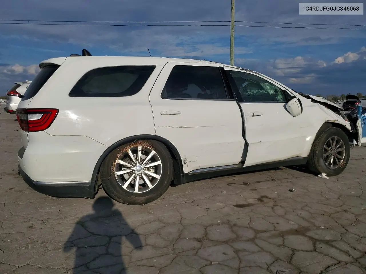 2018 DODGE DURANGO VIN 1C4RDJFG0JC346068 — фото 3