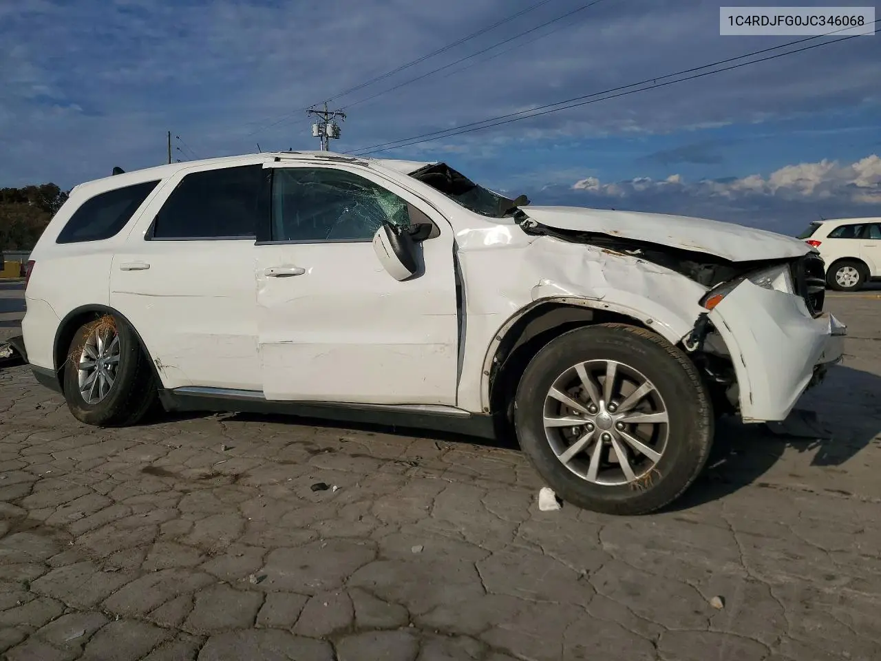 2018 DODGE DURANGO VIN 1C4RDJFG0JC346068 — фото 4