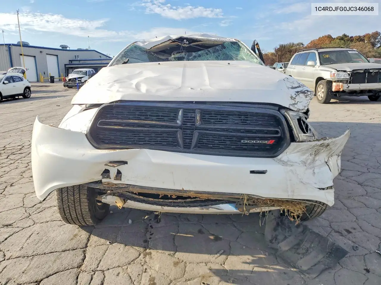 2018 DODGE DURANGO VIN 1C4RDJFG0JC346068 — фото 5