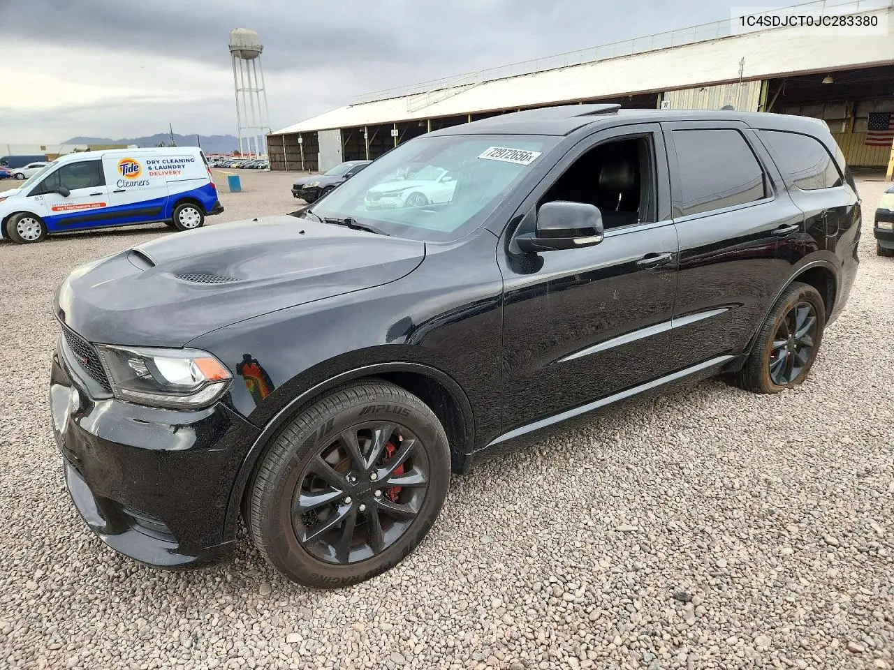 DODGE DURANGO 2018, VIN 1C4SDJCT0JC283380