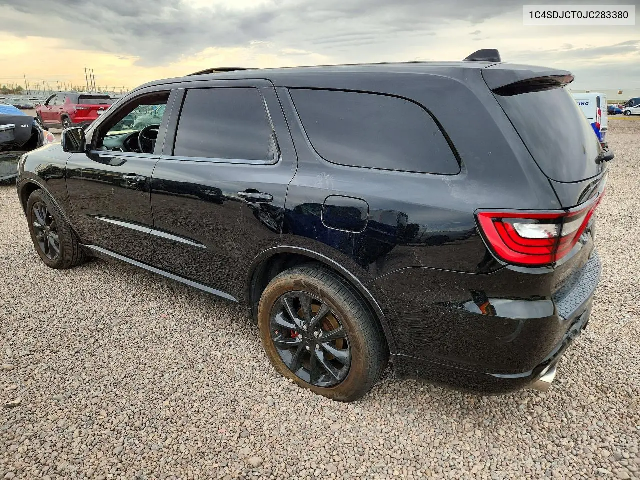 2018 DODGE DURANGO VIN 1C4SDJCT0JC283380 — фото 2