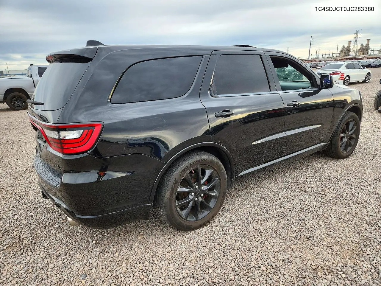 2018 DODGE DURANGO VIN 1C4SDJCT0JC283380 — фото 3