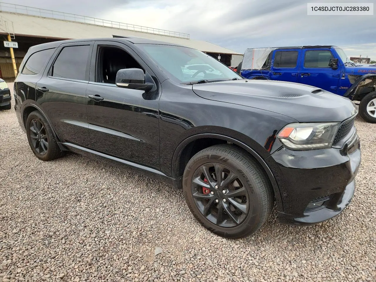 2018 DODGE DURANGO VIN 1C4SDJCT0JC283380 — фото 4