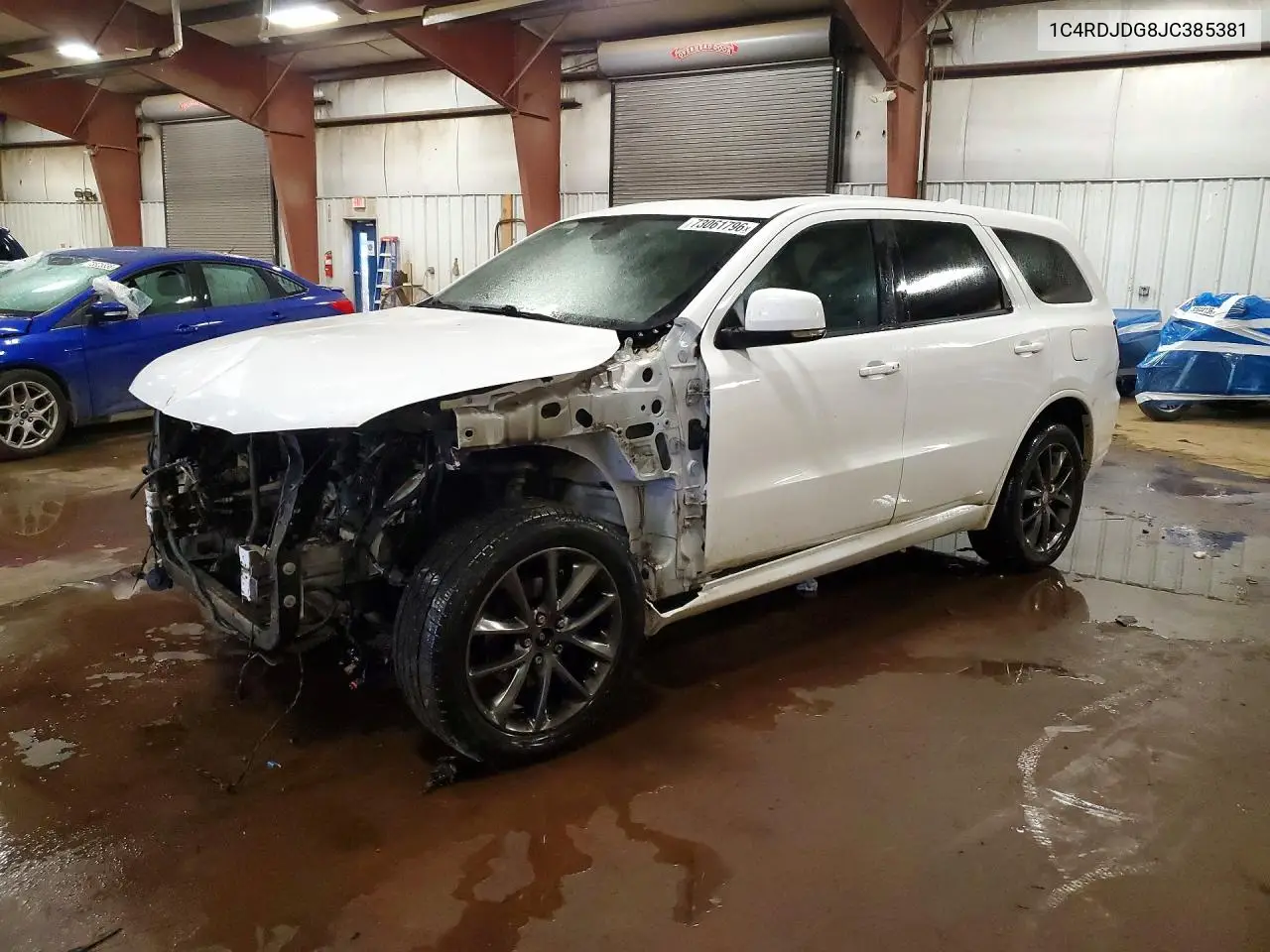 DODGE DURANGO 2018, VIN 1C4RDJDG8JC385381