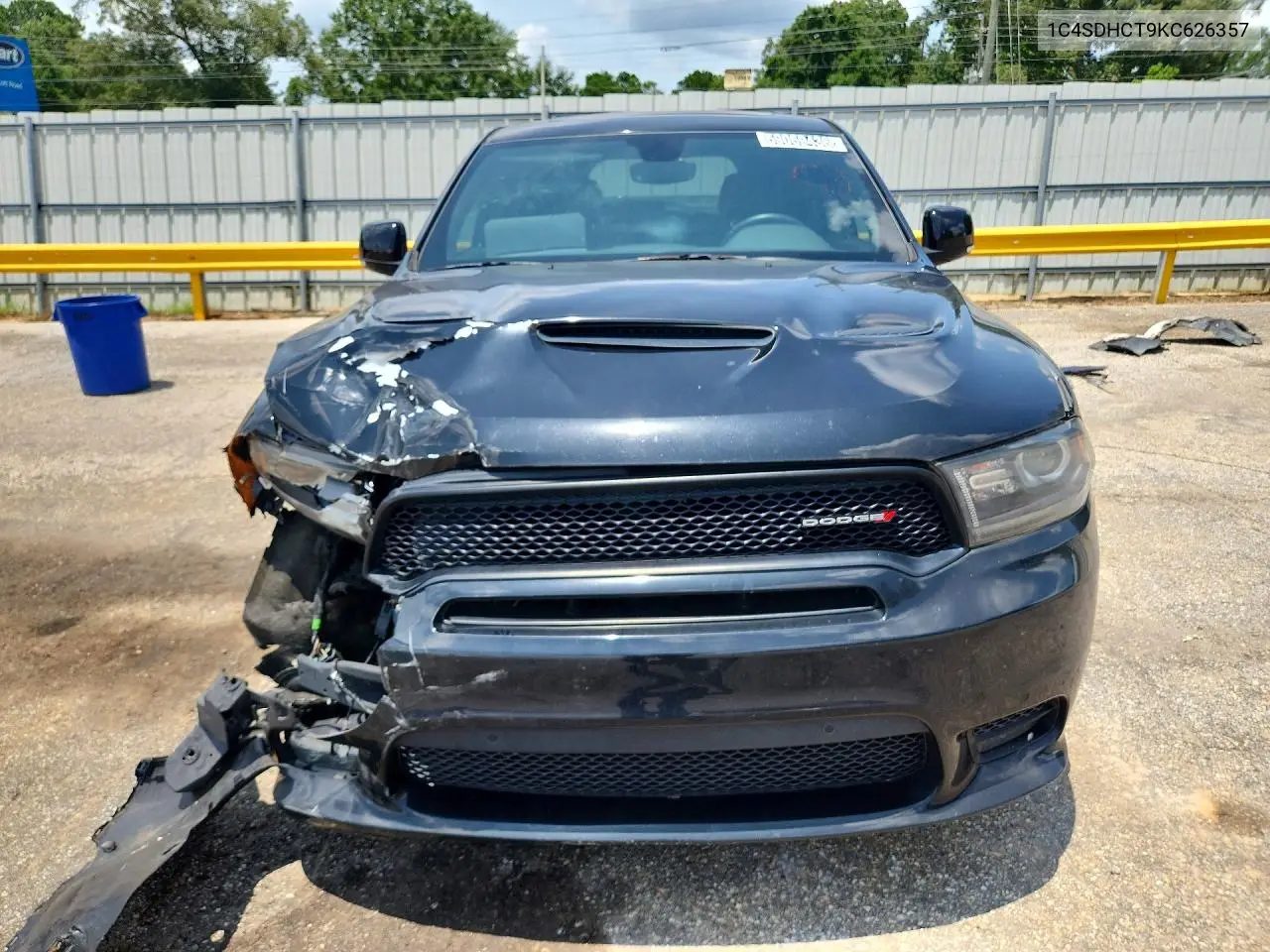 2019 DODGE DURANGO VIN 1C4SDHCT9KC626357 — фото 5