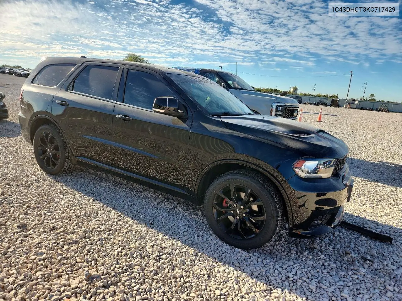 2019 DODGE DURANGO VIN 1C4SDHCT3KC717429 — фото 4