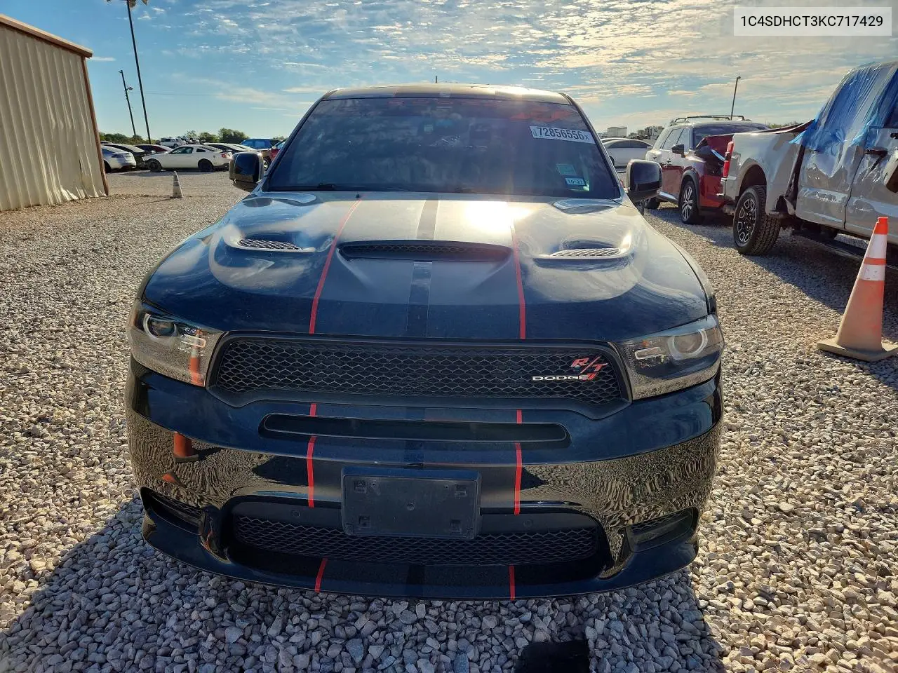 2019 DODGE DURANGO VIN 1C4SDHCT3KC717429 — фото 5