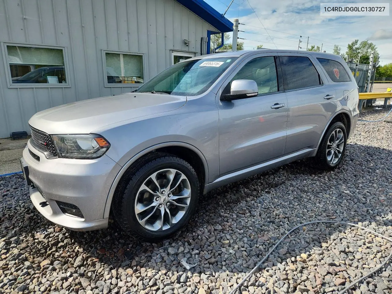 DODGE DURANGO 2020, VIN 1C4RDJDG0LC130727