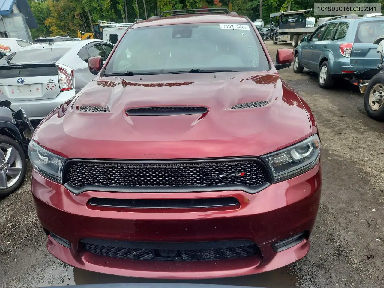 2020 DODGE DURANGO VIN 1C4SDJCT6LC302341 — фото 5