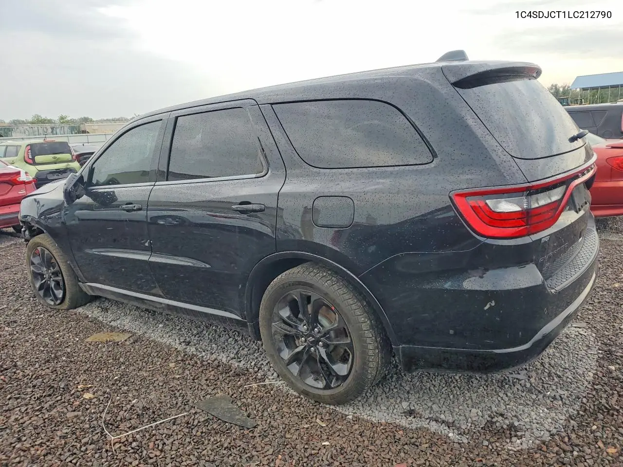 2020 DODGE DURANGO VIN 1C4SDJCT1LC212790 — фото 2