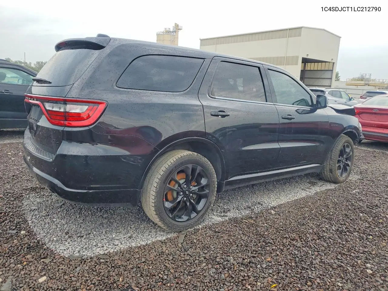 2020 DODGE DURANGO VIN 1C4SDJCT1LC212790 — фото 3