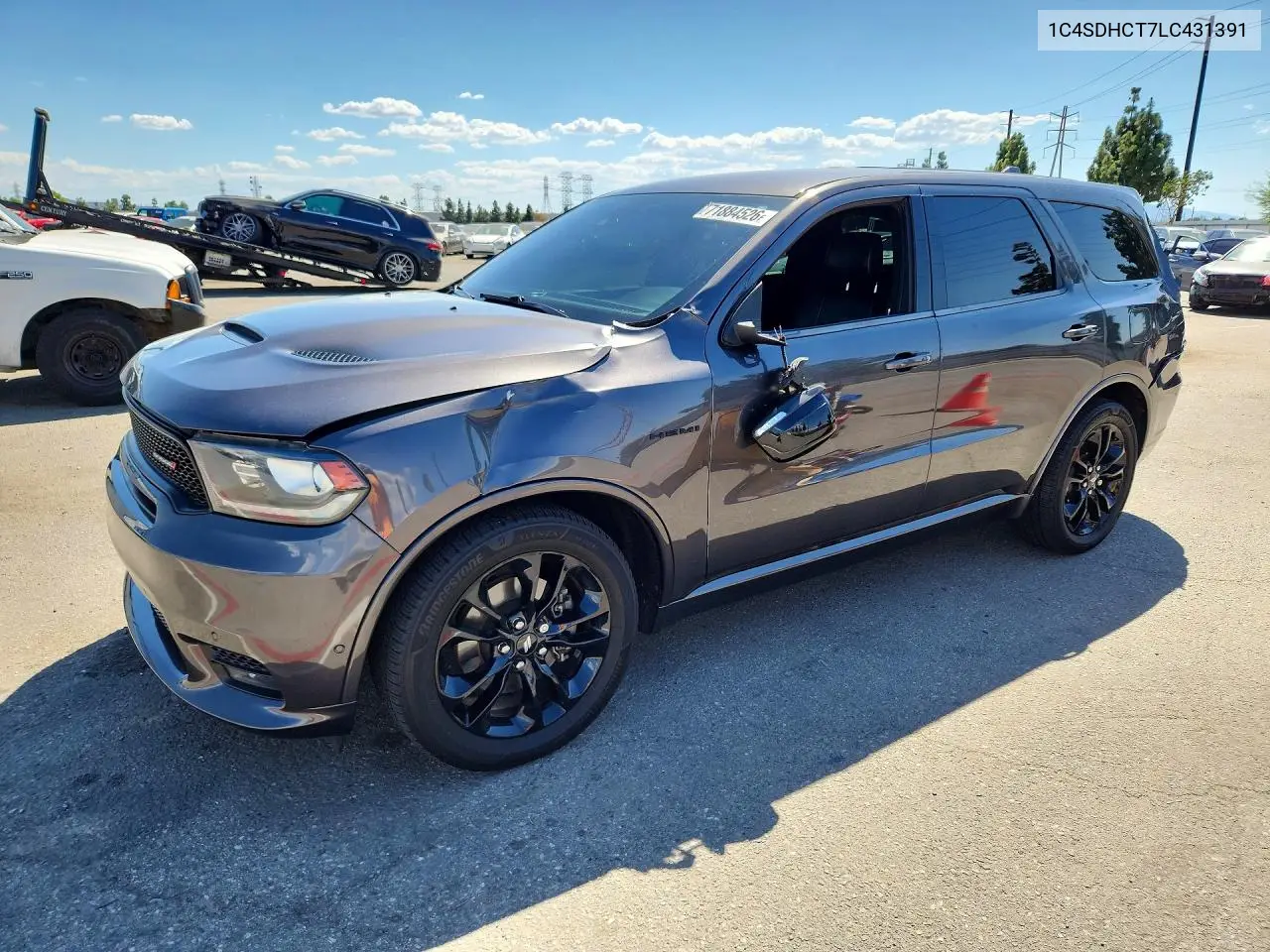 DODGE DURANGO 2020, VIN 1C4SDHCT7LC431391