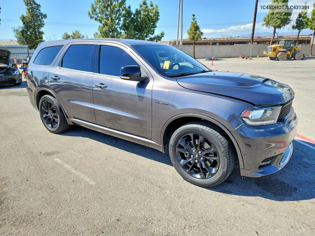 2020 DODGE DURANGO VIN 1C4SDHCT7LC431391 — фото 4