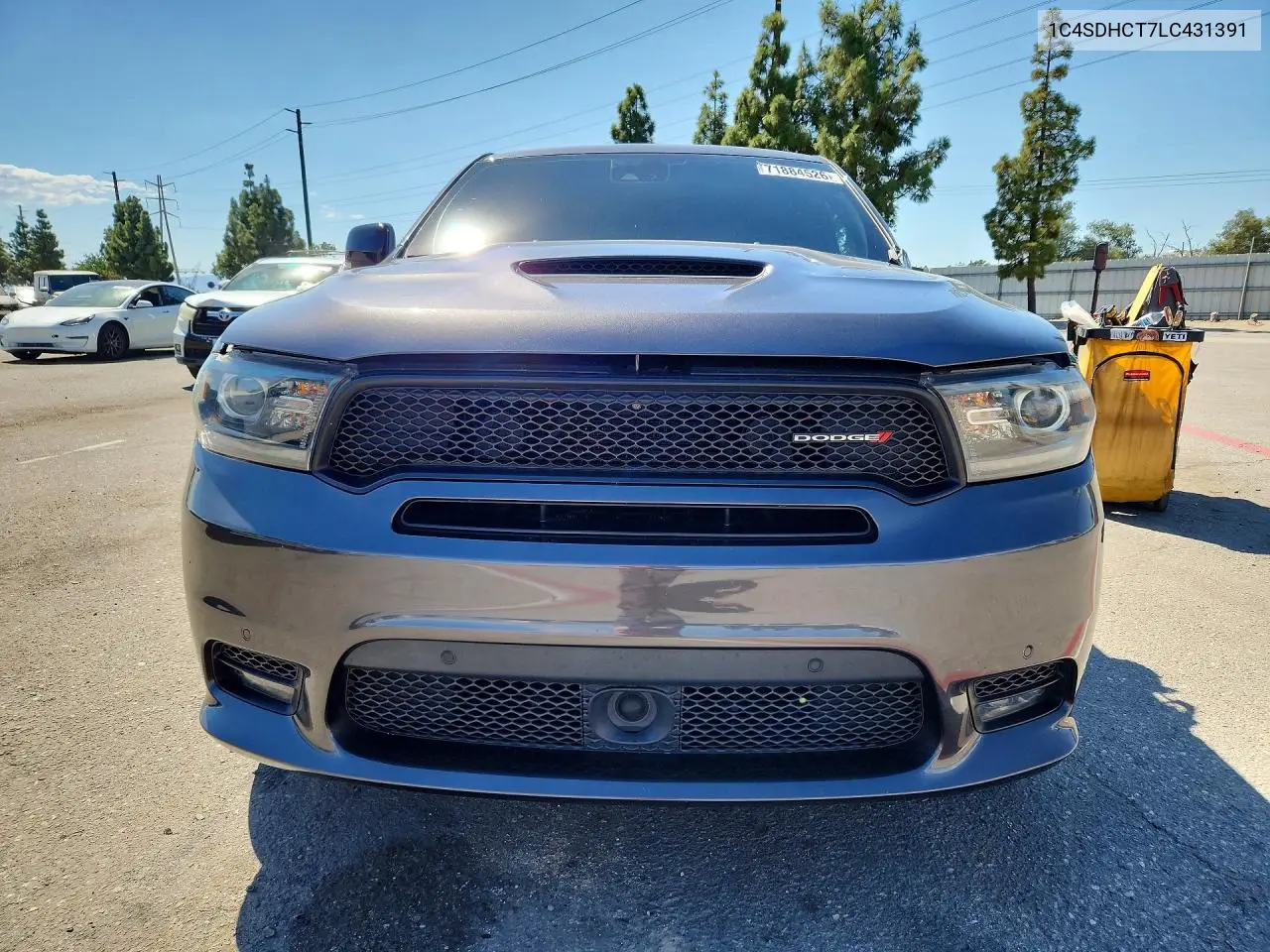 2020 DODGE DURANGO VIN 1C4SDHCT7LC431391 — фото 5