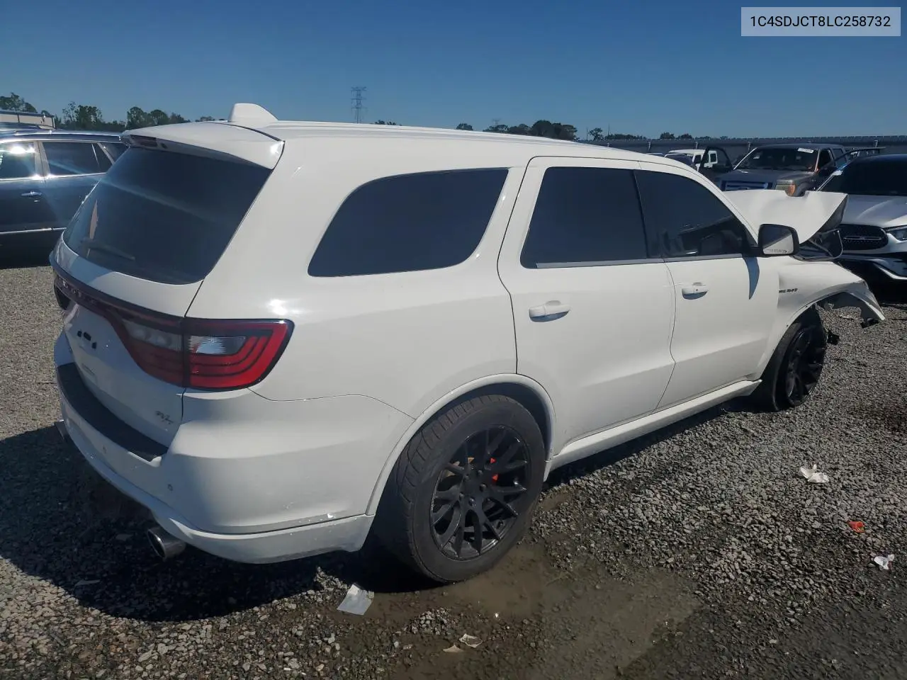 2020 DODGE DURANGO VIN 1C4SDJCT8LC258732 — фото 3