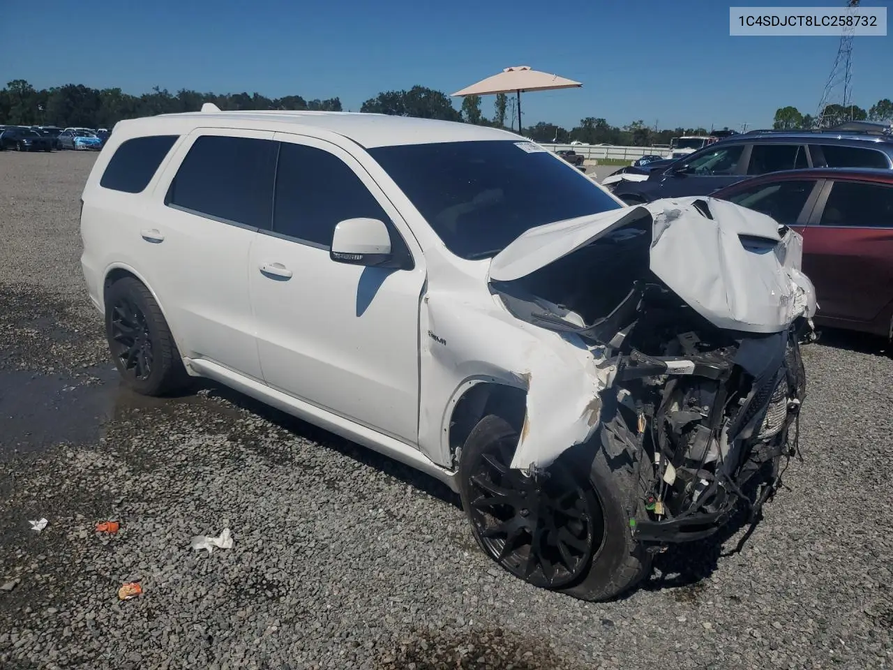 2020 DODGE DURANGO VIN 1C4SDJCT8LC258732 — фото 4