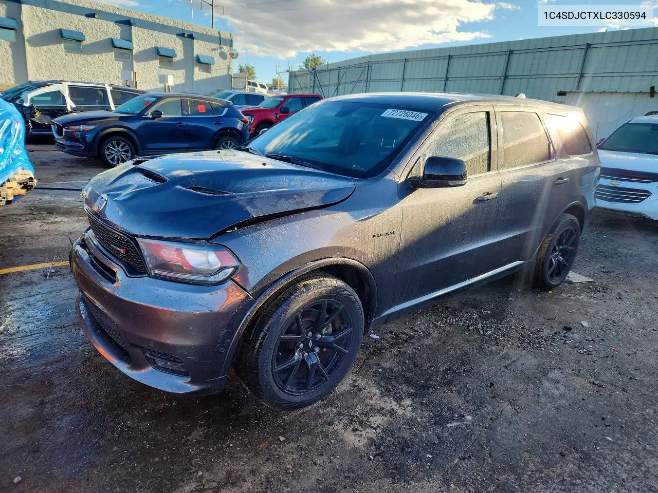 DODGE DURANGO 2020, VIN 1C4SDJCTXLC330594