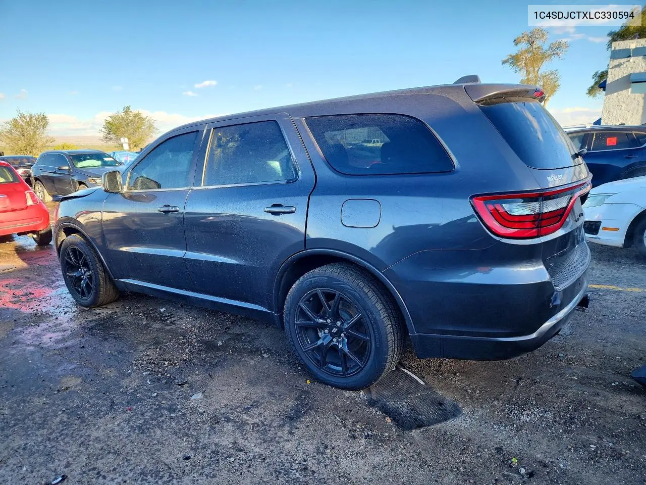 2020 DODGE DURANGO VIN 1C4SDJCTXLC330594 — фото 2