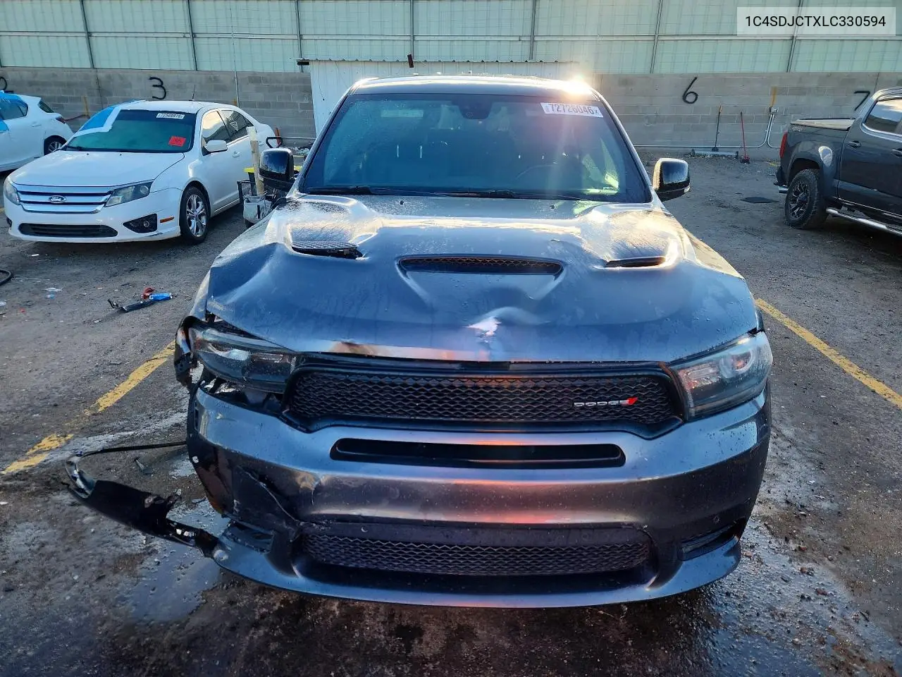 2020 DODGE DURANGO VIN 1C4SDJCTXLC330594 — фото 5