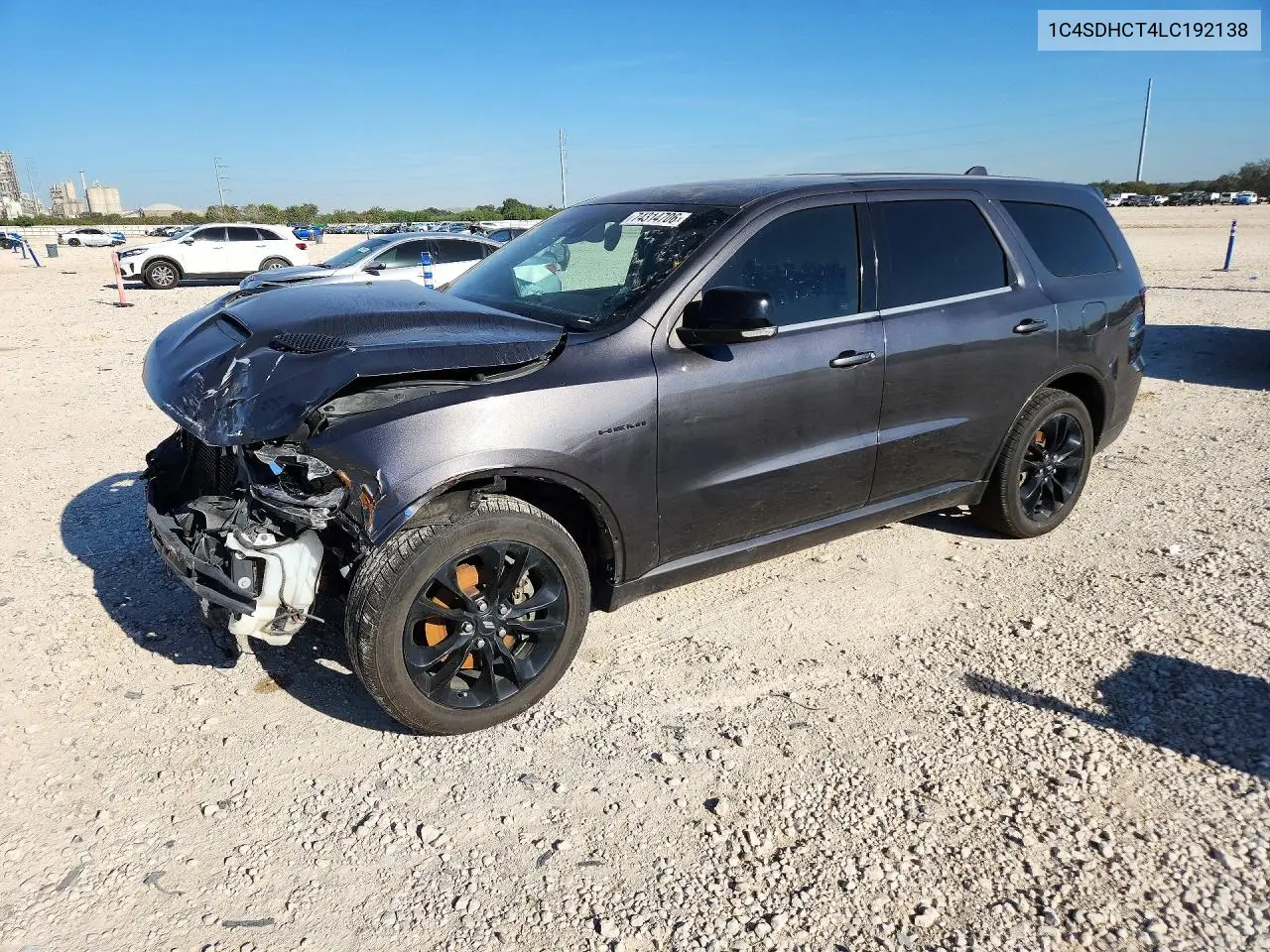 DODGE DURANGO 2020, VIN 1C4SDHCT4LC192138
