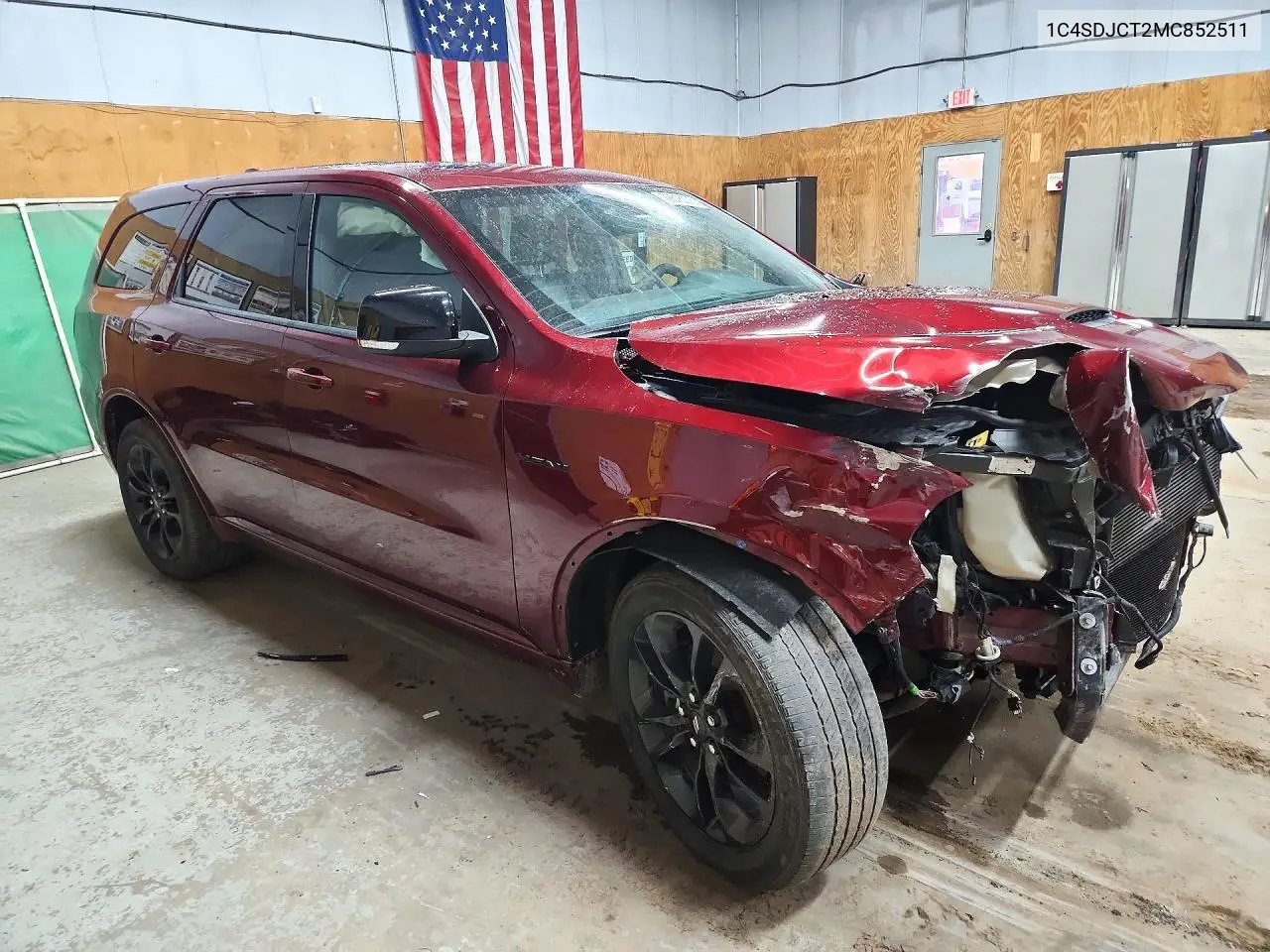 2021 DODGE DURANGO VIN 1C4SDJCT2MC852511 — фото 4