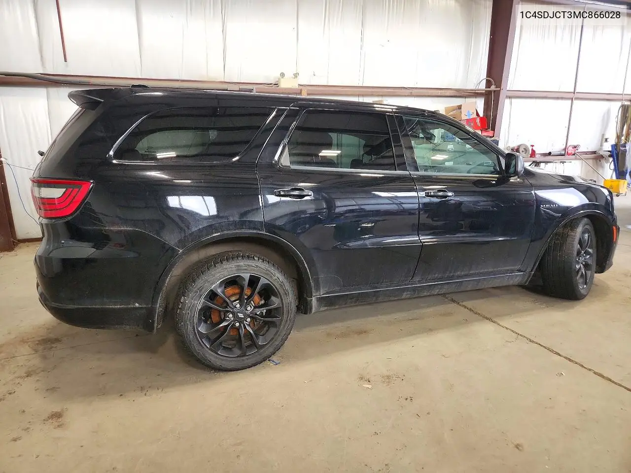 2021 DODGE DURANGO VIN 1C4SDJCT3MC866028 — фото 3