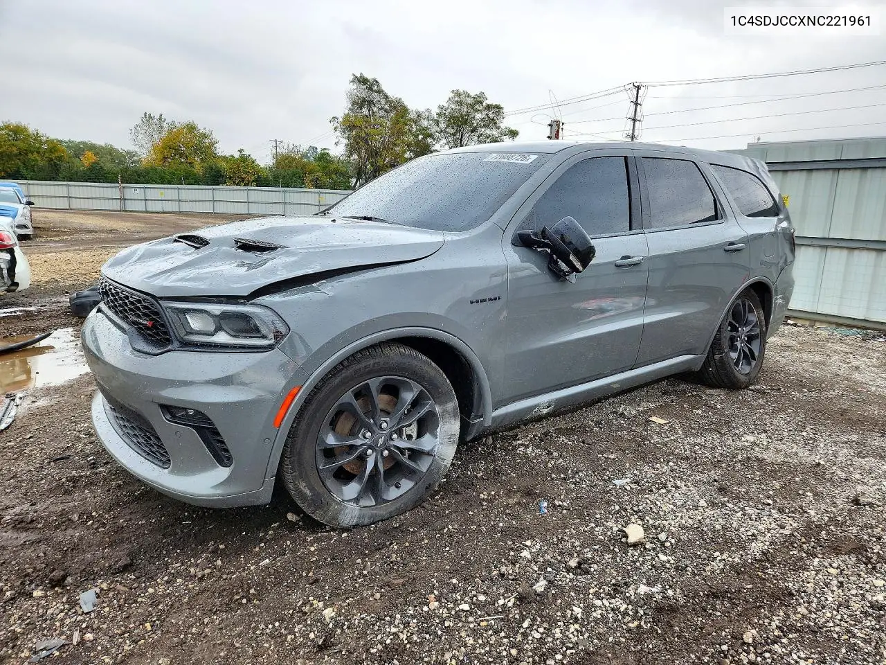DODGE DURANGO 2022, VIN 1C4SDJCTXNC221961