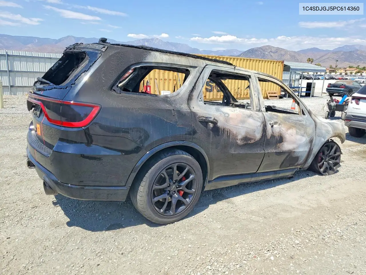 2023 DODGE DURANGO VIN 1C4SDJGJ5PC614360 — фото 3