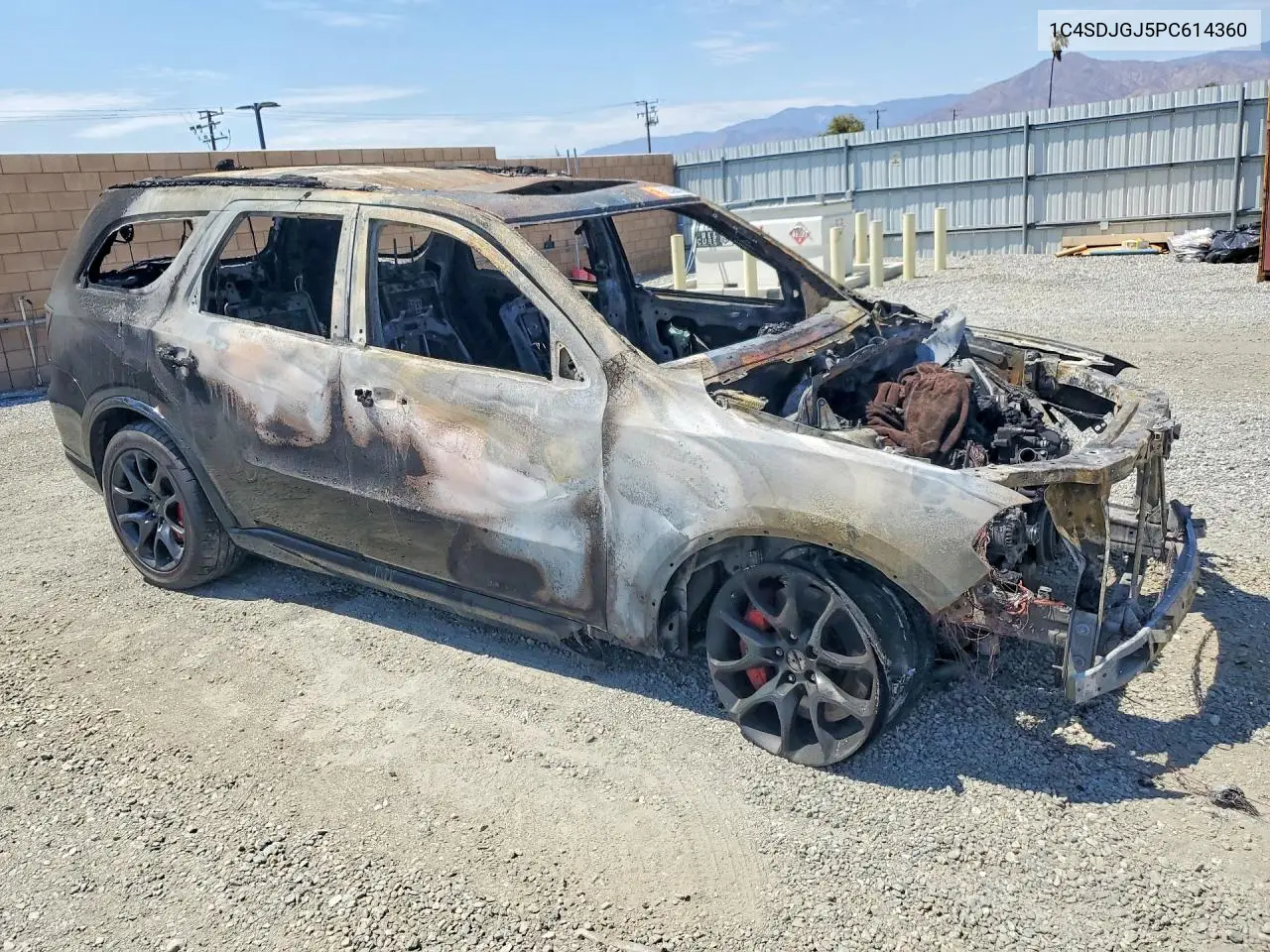 2023 DODGE DURANGO VIN 1C4SDJGJ5PC614360 — фото 4